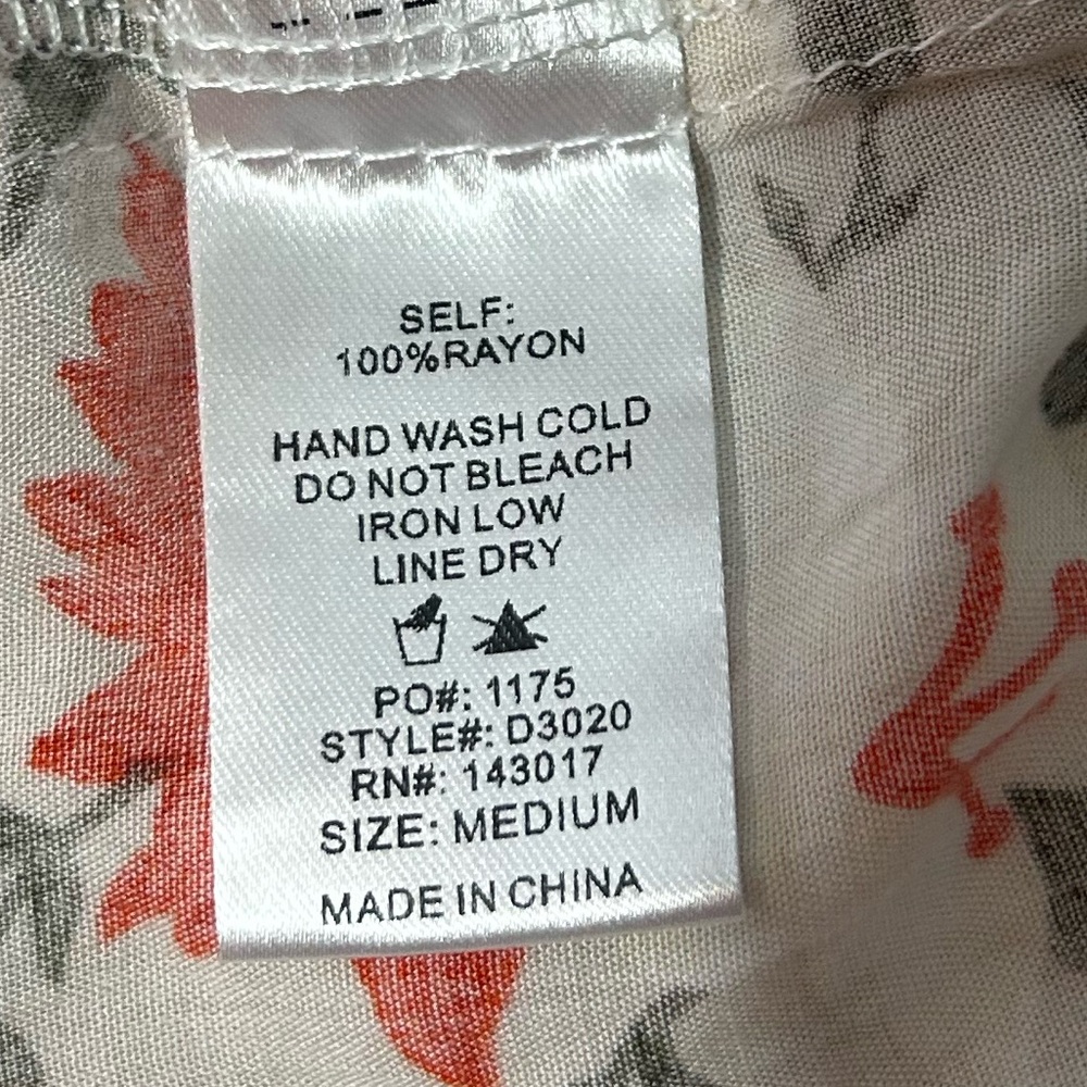 Floral Poppy maxi dress size medium - Picture 12 of 13